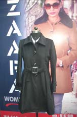 Black Woolen Ladies Coats